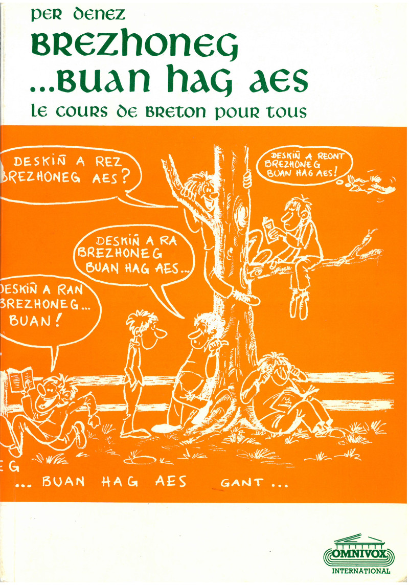 Breton manual written by Per Denez – Private collection