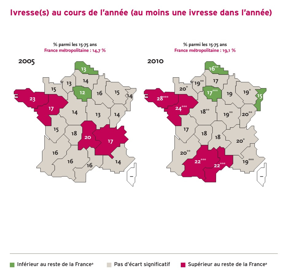 « Tortadoù lies (teir gwech ar bloaz d’an nebeutañ) e Bro-Frañs eus 2005 da 2010 ». Atlas implijoù an danvezioù predoberiant, 2010