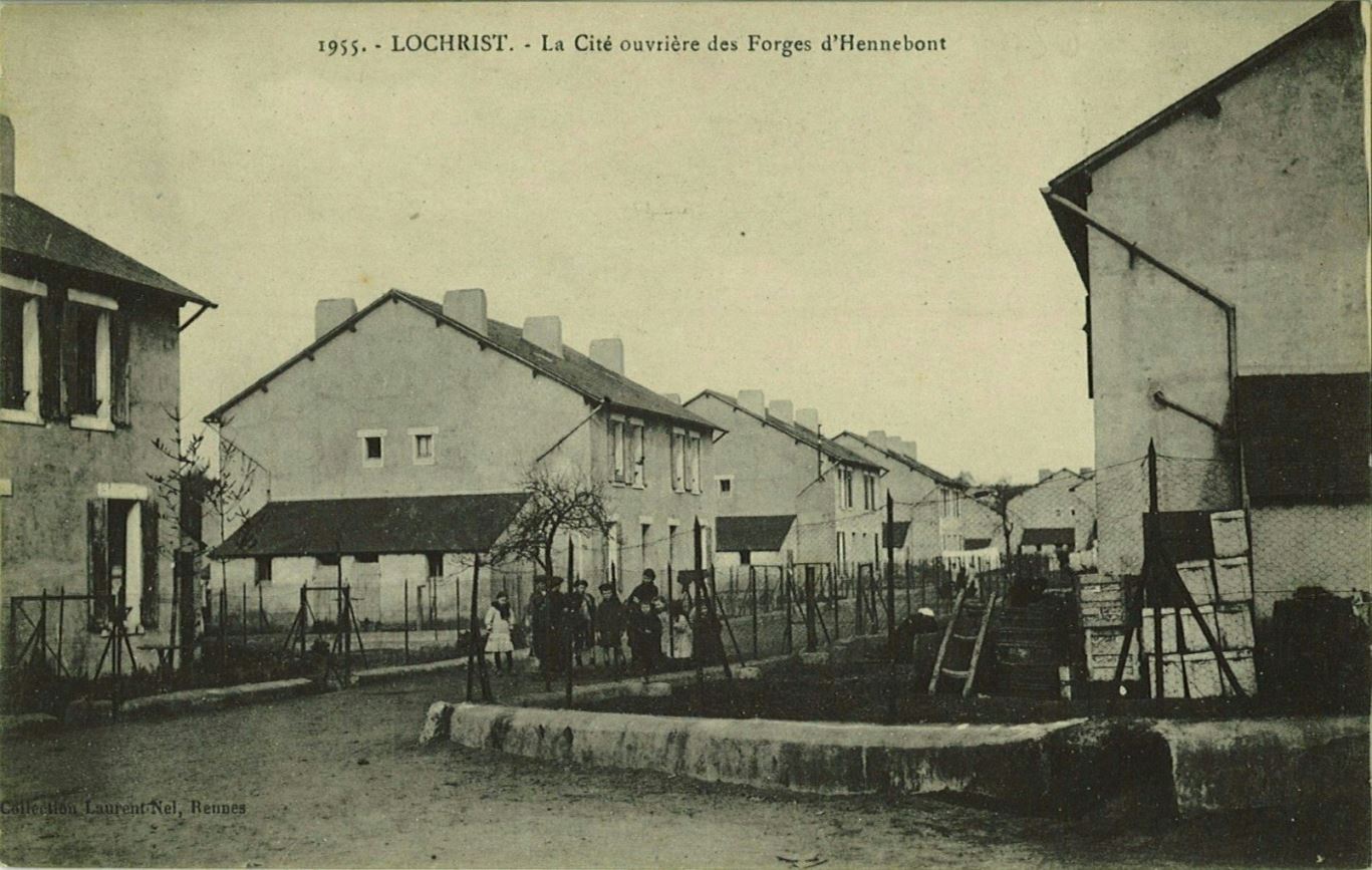 Cité ouvrière des forges d'Hennebont - Le carton voyageur