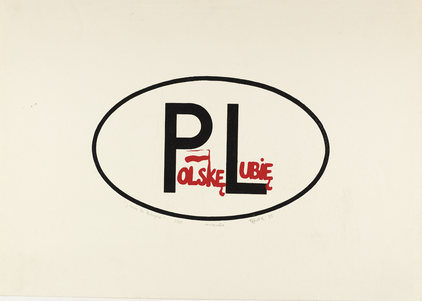 Polske Lubie, skritell gant Fañch an Henaff, 1985. Dastumadennoù Mirdi Breizh, Roazhon : 2010.0032.113, CC-BY-NC-ND.