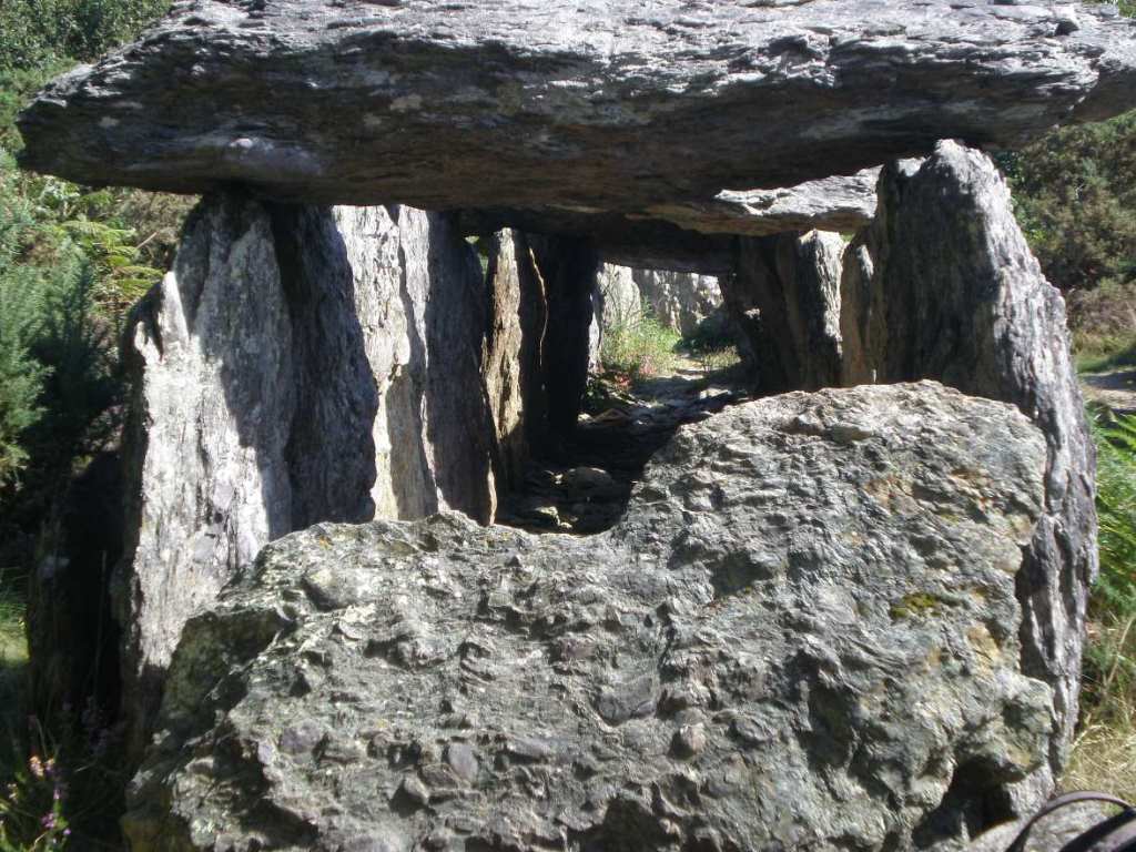 Allée couverte de Tréal, l’imposante allée couverte de Tréal, longue d’une quinzaine de mètres Crédit : photo CPIE Val de Vilaine