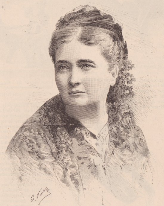 Portrait de l’écrivaine Zénaïde Fleuriot. Source : Wikimedia Commons